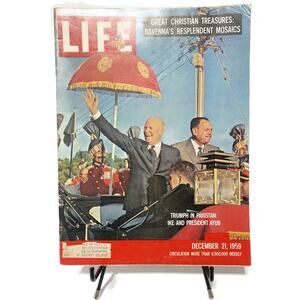 Life Magazine December 21 1959 President Eisenhower in Pakistan